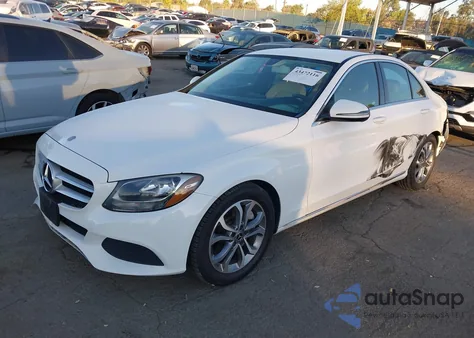 2017 Mercedes-Benz C 300 from USA, damaged, VIN 55SWF4JB3HU222236